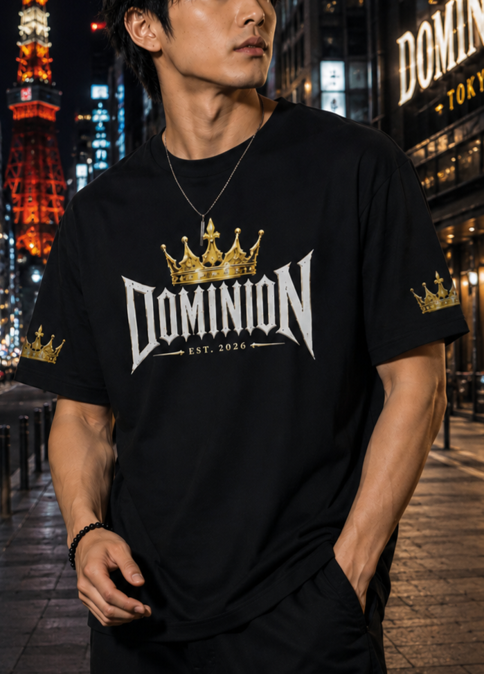 Dominion Men's Crowned Royal White T-Shirt