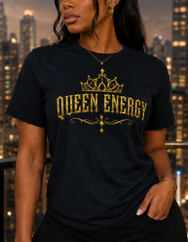 Dominion Women's Essential Royal Gold Queen Energy T-Shirt